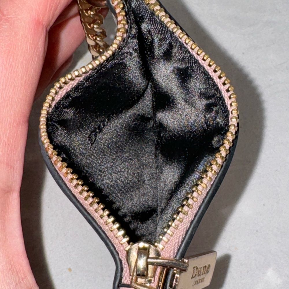 Dune London Keychain ID Case Coin Pouch Mini Wallet Floral Design - Picture 6 of 8